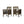 Casa Acacia Dining Chair Set With Cushions