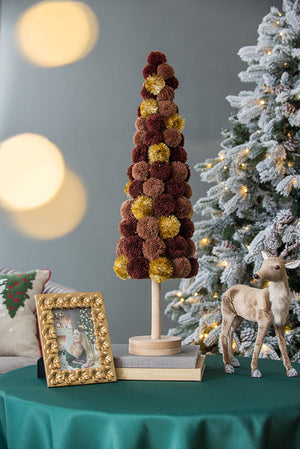 Tall Tree Christmas Table Decor