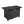 Rectangle Fire Pit, Fuel Versatility - Black