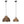 S/2 Rope Woven Chandelier