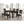 Tufted Upholstered Dining Bench - Brown