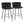 Cinch - Contemporary Fixed Height Counter Stool With Swivel & Round Footrest (Set of 2)