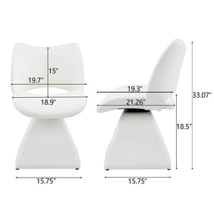 Modern Swivel Dining Chair With High Back