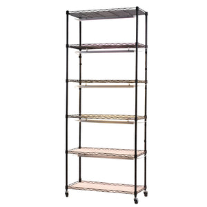 6-Tier Indoor Plant Shelf with Grow Light