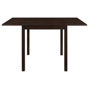 Vanetta - 3 Piece Dining Set With Drop Leaf Table And Chairs - Cappuccino