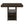 Finley - Square Counter Table With Storage Pedestal Dining Table - Espresso