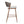 Outdoor Bar Height Metal Frame Counter Stools with Scallop-Shaped Backrest & Water-Resistant Cushions