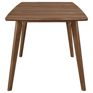Rectangular Dining Table With Butterfly Leaf - Walnut