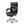Executive Office Chair With Foot Rest, Adjustable Height - Black