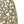 Aluminum Drum End Table with Intricate Design in Gold