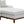Valiant Chenille Sectional Sofa With 4 Pillows - Ivory