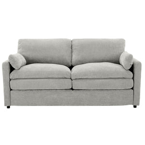 Cozy Upholstered Cushion Loveseat Sofa For Living Room