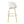Claire - Contemporary / Glam Fixed Height Bar Stool (Set of 2) Round Footrest (Set of 2)
