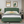 Queen Size Leather Bed Frame with Wingback Headboard & Footboard