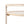 Round Bar Cart with Tempered Glass Shelves and Gold Accents