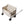 Foldable Wagon Cart Converts to Bench 550lb Load & 220L Utility Wagon for Camp