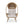Outdoor Wicker Standing Basket Chair With Cushion