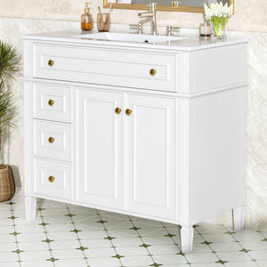 36 Inch Bathroom Vanity with Sink