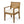 Outdoor Elegant Design Dining Chair (Set of 2)