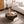 30.51 Inch Wooden Octagonal Coffee Table for Living Room
