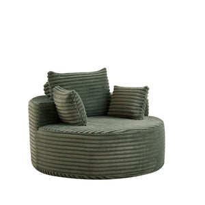 Modern Single Sofa With Backrest Pillow For Living Room