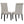 Tufted Rolled Backrest Side Chairs (Set of 2)