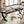 2 Person Desk With X Legs, Extra Long Office Workstation - Brown / Black