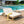 TREXM 5-Position Adjustable Backrest Double Chaise Lounge Outdoor