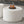 White Round Coffee Table with Tempered Glass Top