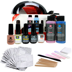 Red Carpet Manicure Pro 45 LED Gel Nail Polish Kit Starter Package - TRAPSKI