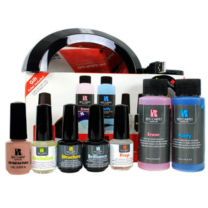 Red Carpet Manicure Pro 45 LED Gel Nail Polish Kit Starter Package - TRAPSKI