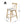 Olivia Indoor Wooden Upholstered Counter Stool