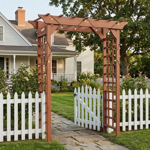 Wedding Arbor With Trellis Design