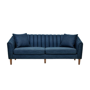 Contemporary 3 Seater Sofa With Accents
