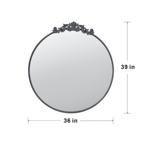 Classic Design Mirror With Baroque Inspired Frame