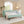 Gingham Daybed With USB Charging Port, Wave Shaped Design