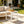 Outdoor Side Table with Teak Wood Top