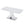 Rectangle Dining Table, Stretchable, X Shape Legs - White