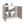 Salento Freestanding Sink, Double Door Cabinet, Two Shelves