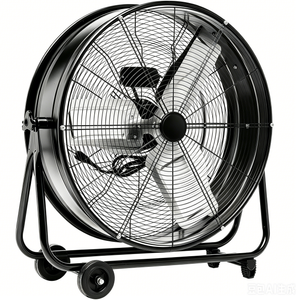 24 Inch Heavy Duty Metal Industrial Drum Fan