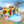 7-in-1 Inflatable Slide Water Park and Garden Bouncer