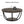 2 Tier Circle Coffee Table With Storage Shelves