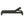 Black Acacia Wood Chaise Lounge