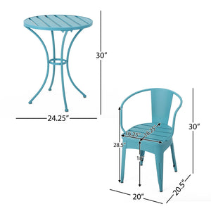 Yearn - 3 Piece Bistro Set With Table And 2 Chairs