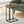 Accent Table, C-Shaped Contemporary & Modern Versatile Design