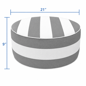 Outdoor Inflatable Ottoman 21"x21"x9"