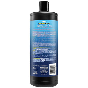 Meguiars Boat/RV Cleaner Wax - 32 oz - *Case of 6* - TRAPSKI