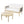 Outdoor Acacia Wood Loveseat & Coffee Table Set with Handwoven Rope, Light Teak