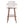 Chaya Indoor Upholstered Bar Stool with Metal Frame