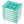 Sterilite Divided Case Stackable Plastic Small Storage Lidded Container, 6 Pack